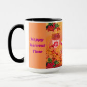 Happy Harvest Time Tasse (Links)