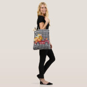 Happy Harvest Vintag Red Truck Tote Bag Tasche (Am Model)