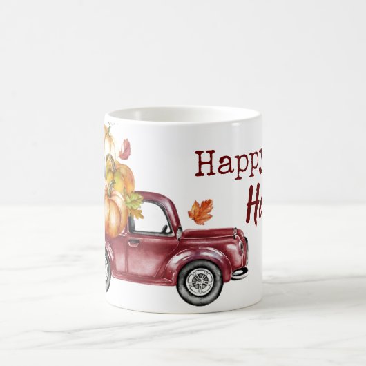 Happy Harvest Wasserfarbenkaffee Tasse (Mittel)