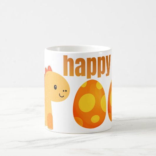 Happy Hatching Day!" Kaffeetasse (Mittel)