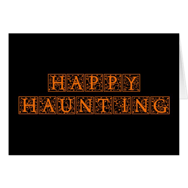 Happy Haunting (Vorderseite (Horizontal))
