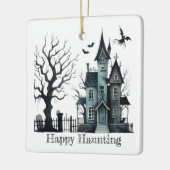 Happy Haunting Customize Keramikornament (Links)