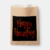 Happy Haunting Favor Bags Geschenktütchen (Vorderseite)