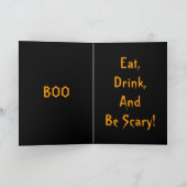 Happy Haunting Grußkarte Karte (Innenseite)