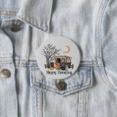 Happy Haunting | Halloween Camper | Spooky Hexe Button (Beispiel)