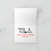 Happy Haunting Halloween Card Karte (Innenseite)