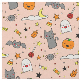 Happy Haunting Halloween Fabric Stoff