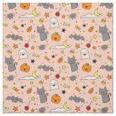 Happy Haunting Halloween Fabric Stoff (Muster)
