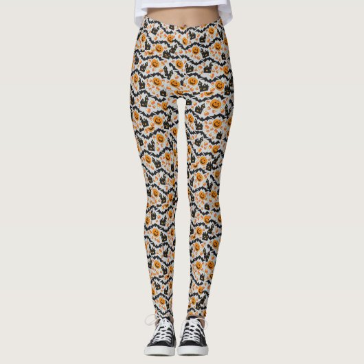 Happy Haunting Leggings (Vorderseite)