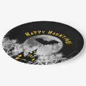 Happy Haunting Pappteller (Schrägansicht)