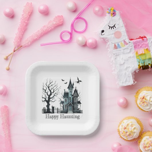 Happy Haunting Pappteller (Party)