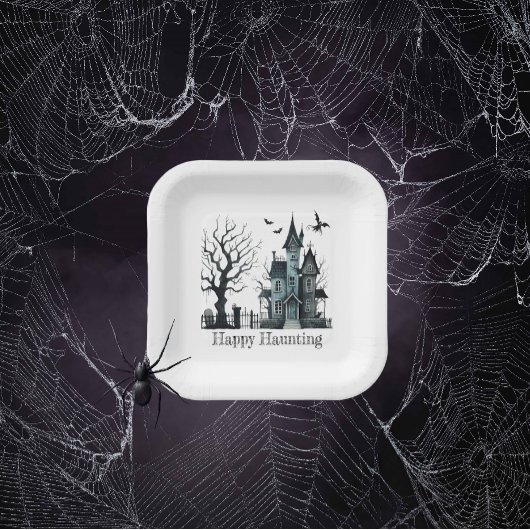 Happy Haunting Pappteller