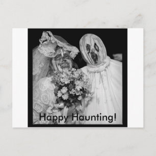 Happy Haunting Postkarte