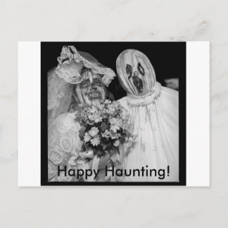 Happy Haunting Postkarte