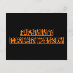 Happy Haunting Postkarte