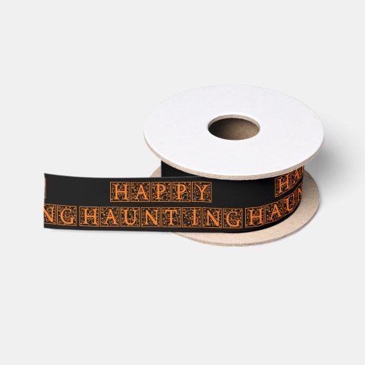 Happy Haunting Satinband (Spule)