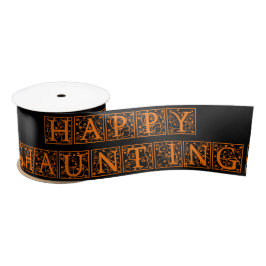 Happy Haunting Satinband