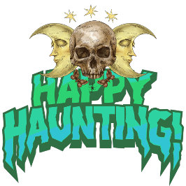 Happy Haunting Schürze