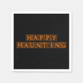 Happy Haunting Serviette (Vorderseite)