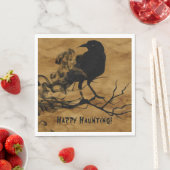 Happy Haunting Serviette (Beispiel)