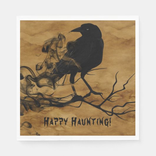 Happy Haunting Serviette (Vorderseite)