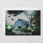 *~* Happy Haunting Skulls HALLOWEEN CARD (Vorderseite)