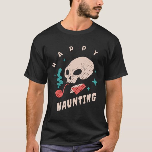 Happy Haunting T-Shirt (Vorderseite)