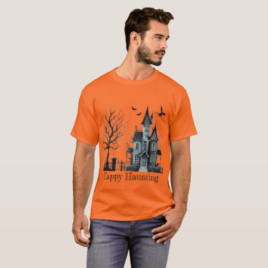 Happy Haunting T-Shirt (Vorne ganz)