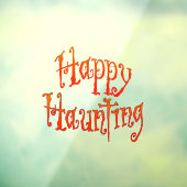 Happy Haunting Window Cloning Fensteraufkleber (Blatt 3)