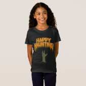 Happy Haunting, Zombie! T-Shirt (Vorne ganz)