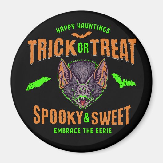 Happy Hauntings | Halloween-Fledermäuse, Trick ode Magnet (Vorne)