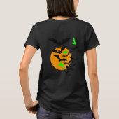 Happy Hauntings | Halloween-Fledermäuse, Trick ode T-Shirt (Rückseite)