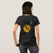 Happy Hauntings | Halloween-Fledermäuse, Trick ode T-Shirt (Schwarz voll)