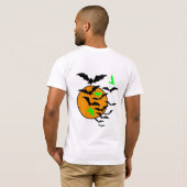 Happy Hauntings | Halloween-Fledermäuse, Trick ode T-Shirt (Schwarz voll)