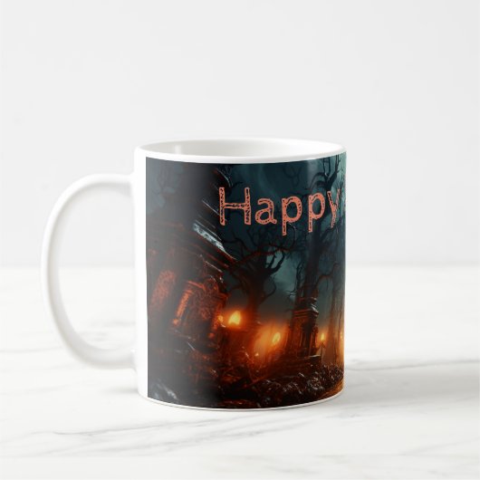 Happy Hauntings Tasse (Links)