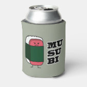 Happy Hawaiian Musubi Sushi Nori Algen Dosenkühler (Kanne Rückseite)