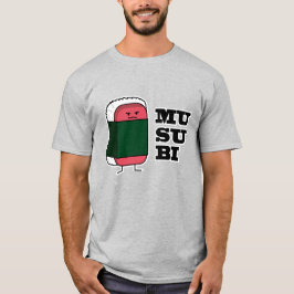 Happy Hawaiian Musubi Sushi Nori T-Shirt