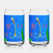 Happy Hawaiian Orchid Bird Dosenglas (Vorderseite)