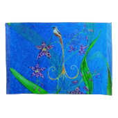 Happy Hawaiian Orchid Bird Kissenbezug (Vorderseite)