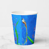 Happy Hawaiian Orchid Bird Pappbecher (Links)