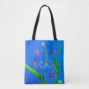 Happy Hawaiian Orchid Bird Tasche