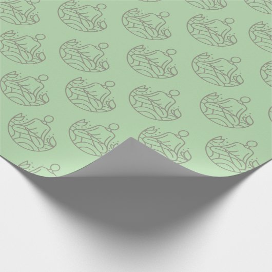 Happy Healthy Haven! Geschenkpapier (Ecke)