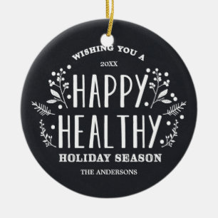 Happy Healthy Holiday Festtagsausstellung Keramikornament