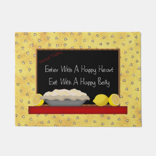 Happy Heart Happy Bly Fußmatte