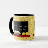 Happy Heart Happy Bly Tasse (Vorderseite Links)