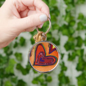 Happy Heart Keychain Schlüsselanhänger (Hand)