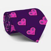 Happy heart= krawatte (Gerollt)