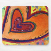Happy Heart Mousepad (Vorne)