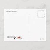 Happy Heart Postcard Postkarte (Rückseite)