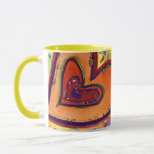Happy Heart Tasse (Links)